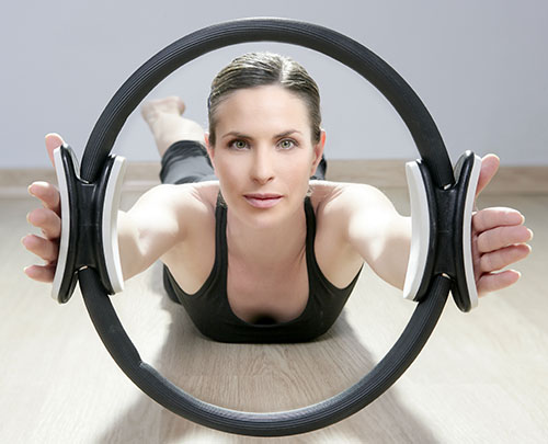 magic pilates ring woman aerobics sport gym